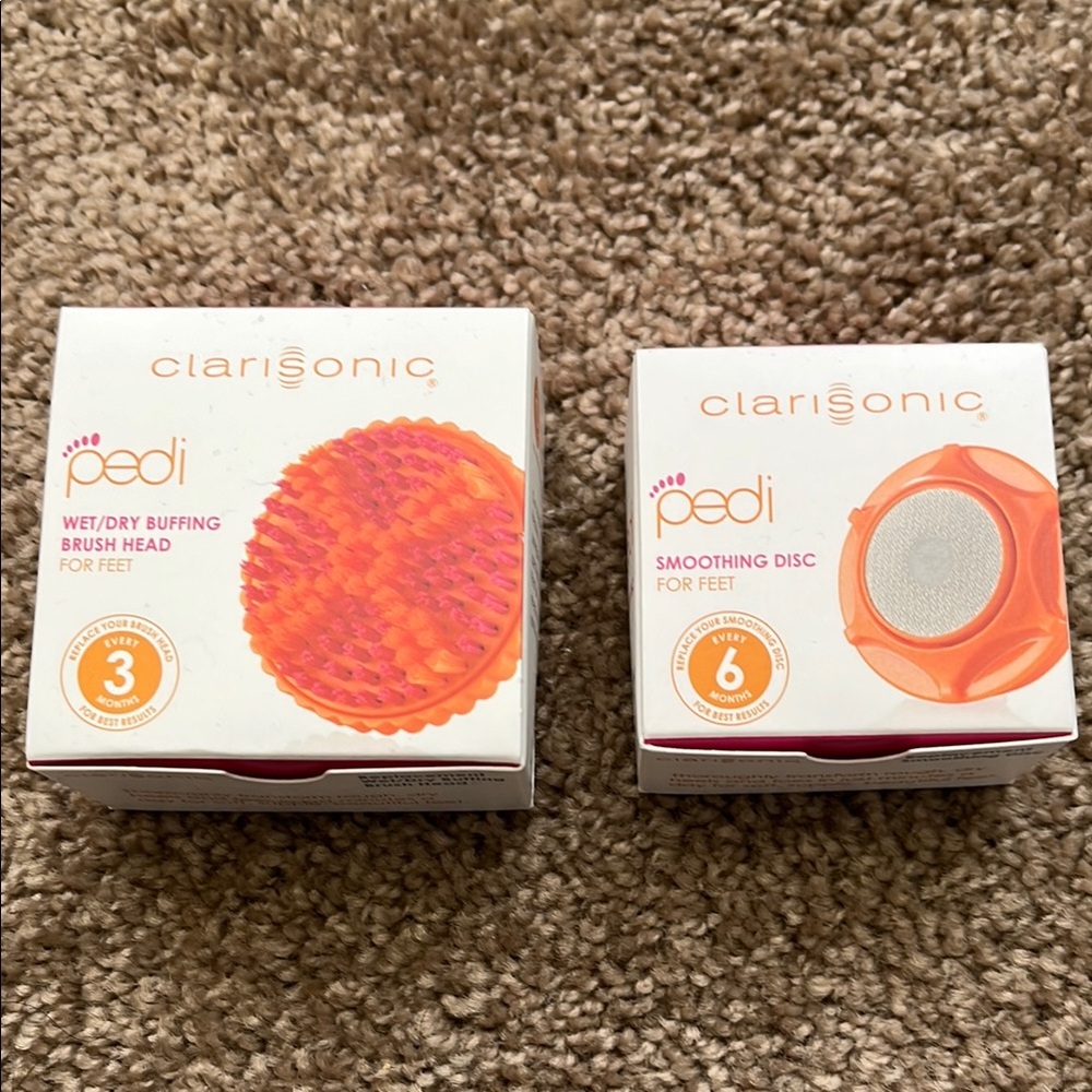 Clarisonic Pedi Brush Head and Smoothing Disc Set